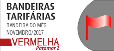 Novembro continua com bandeira vermelha no segundo patamar