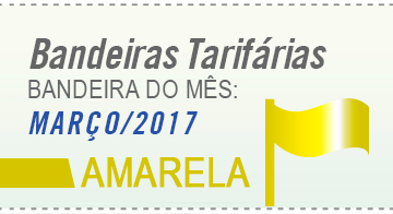 imagem com a escrita bandeira do mês de março é amarela