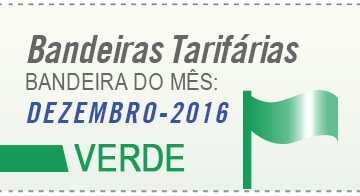 Dezembro terá bandeira verde