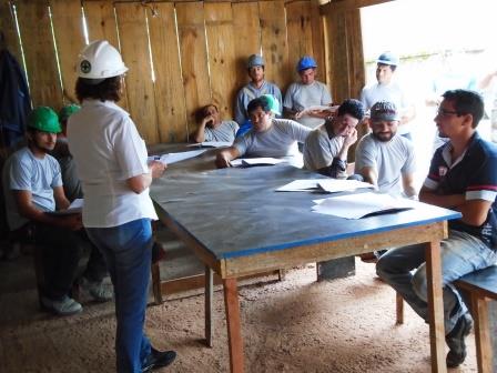 Cocel realiza treinamento sobre segurança na construção civil