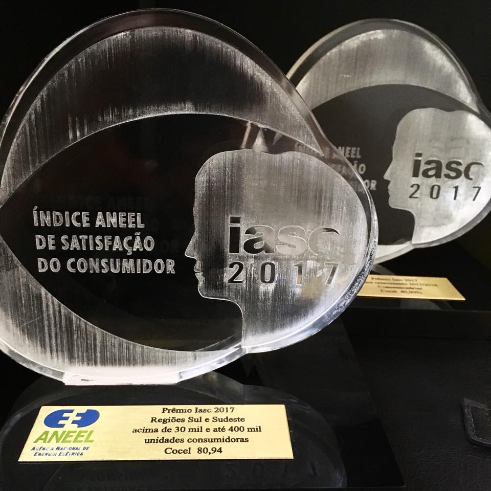 COCEL é campeã em premiação promovida pela ANEEL que reconhece as melhores distribuidoras