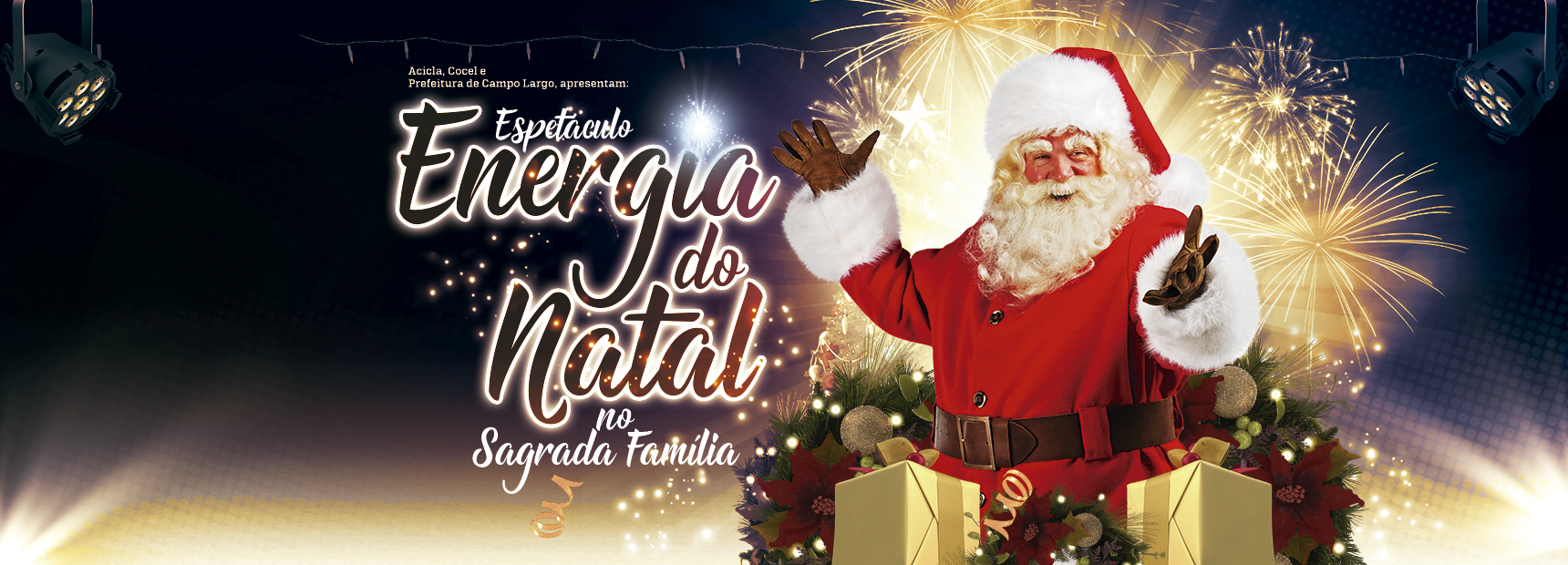 Espetáculo Energia do Natal será apresentado nos dias 14, 15, 16, 21, 22 e 23/12