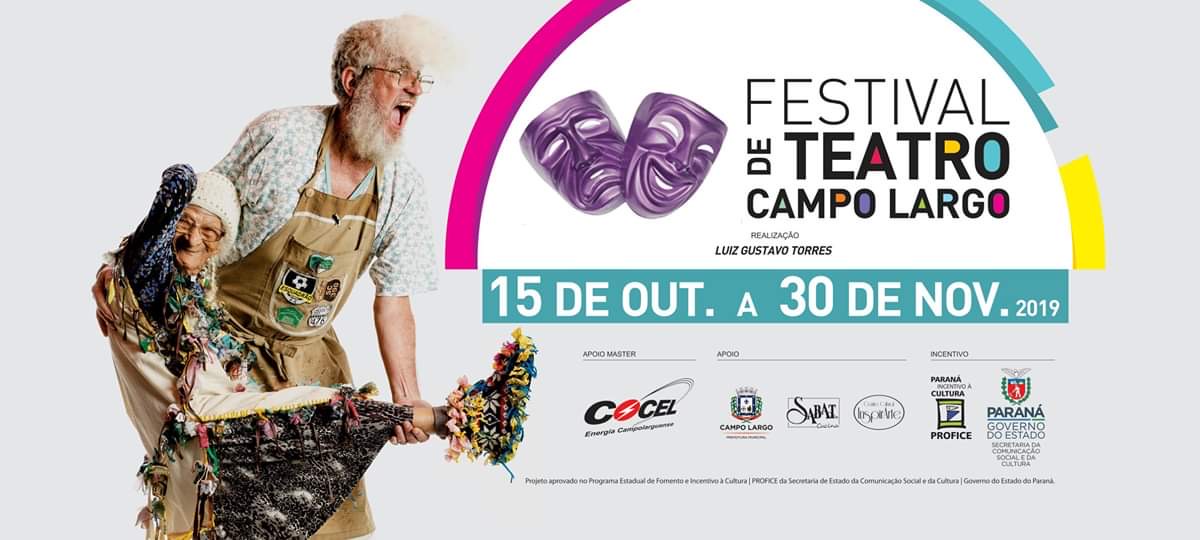 Programação completa do Festival de Teatro de Campo Largo