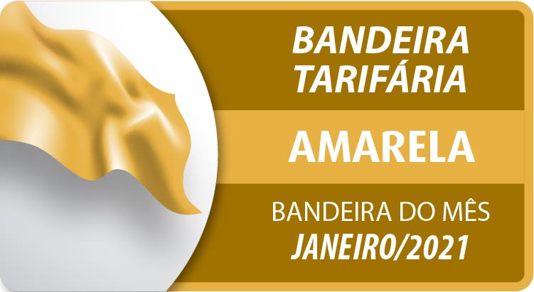 Em janeiro a bandeira amarela estará em vigor nas faturas de energia