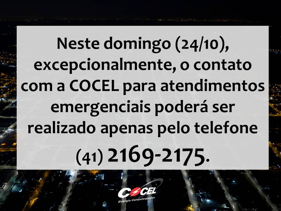 Aviso sobre indisponibilidade dos sistemas no domingo (24/10)