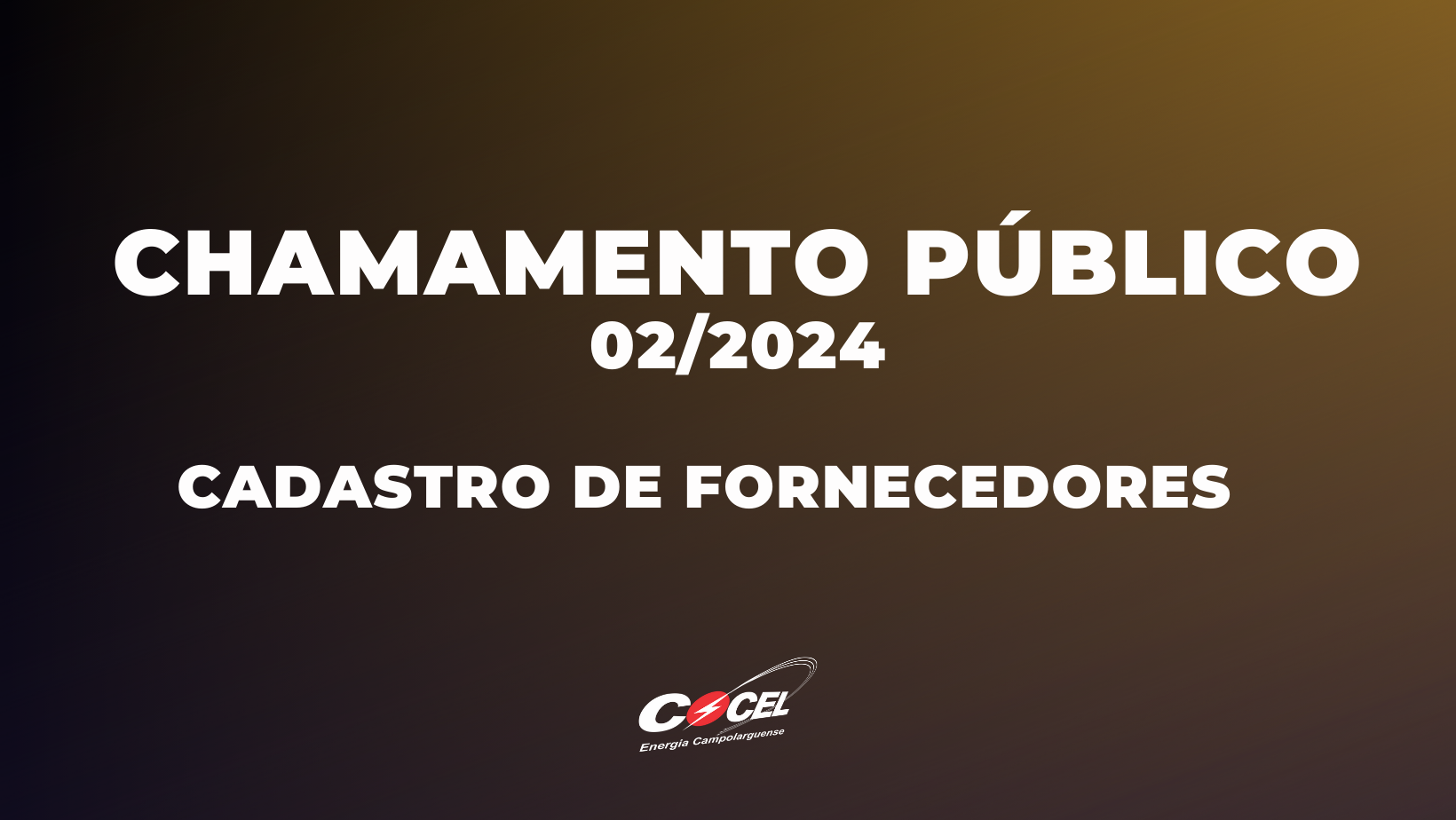 Chamamento Público 02/2024