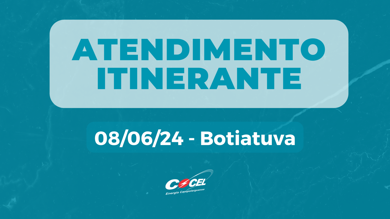 Atendimento itinerante estará no Botiatuva, em 08/06