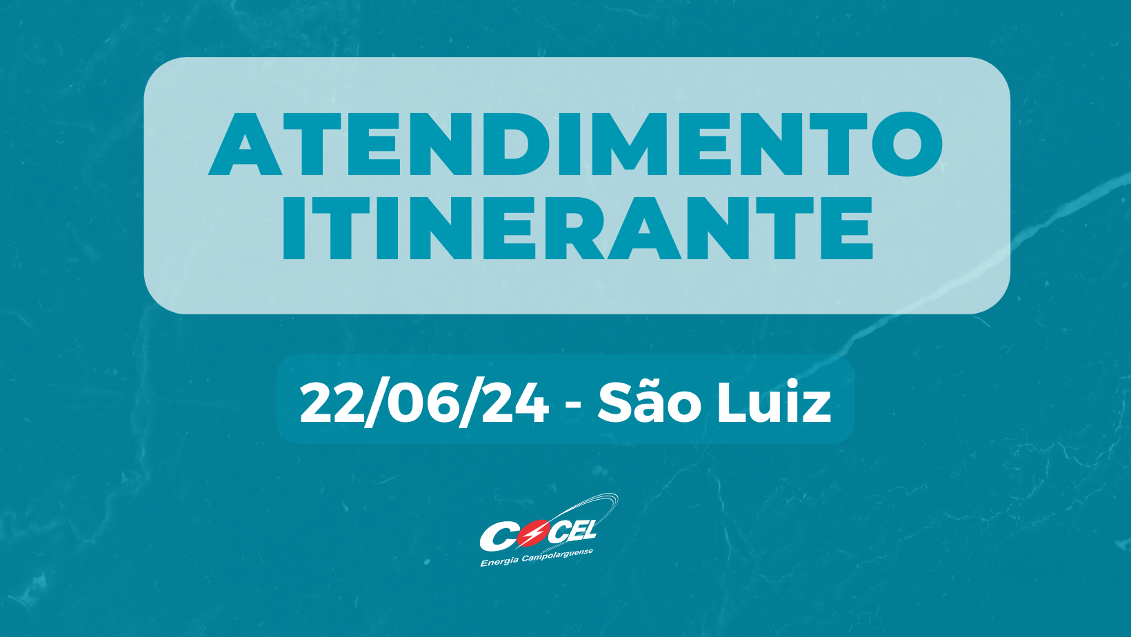 Atendimento itinerante estará no São Luiz, em 22/06