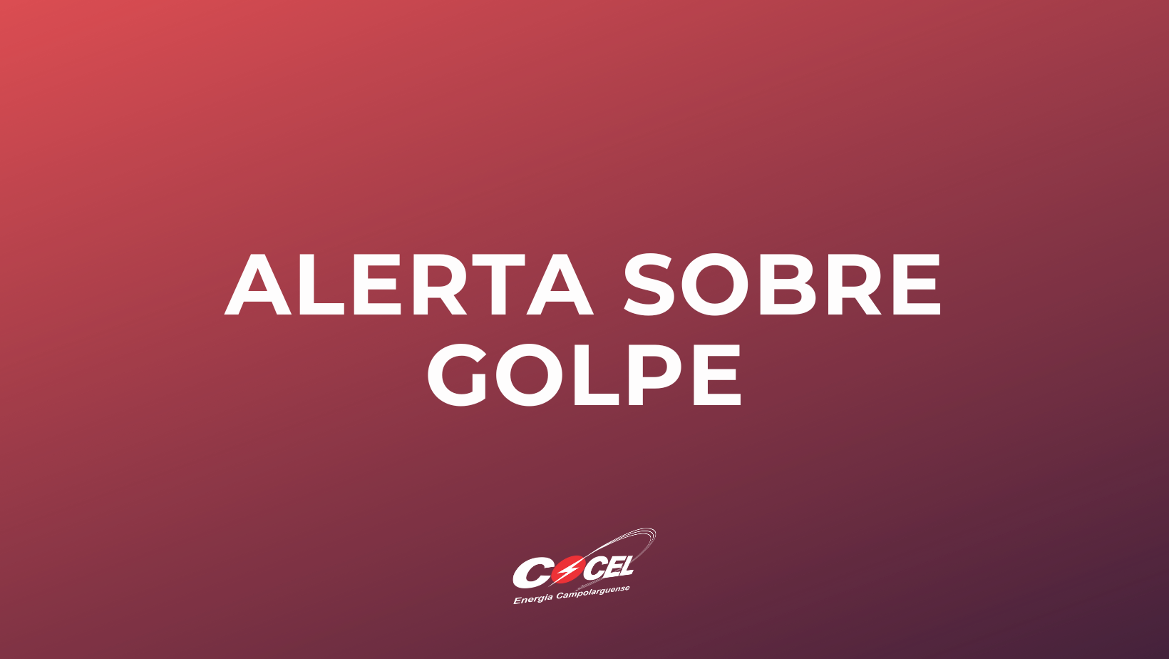 Alerta sobre golpe