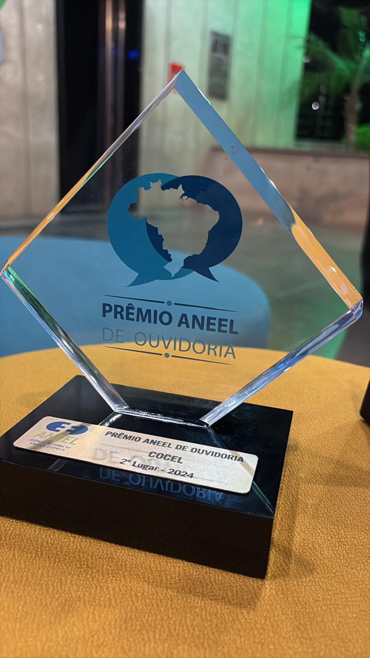 Cocel está entre as melhores do Brasil no “Prêmio ANEEL de Ouvidoria”